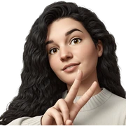 black haired girl in sweater sticker