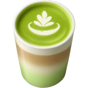 Matcha latte sticker