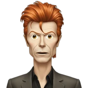David Bowie sticker