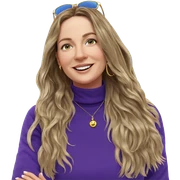 smiling girl with jewelry outdoors sticker