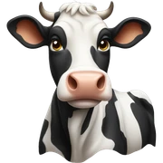 Cow  sticker