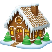 gingerbread house sticker
