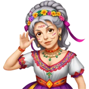 Traditional Dancer sticker