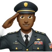 Salute  sticker
