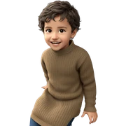 smiling boy in sweater sticker