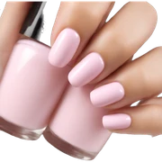 Light pink nails sticker