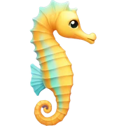 Seahorse sticker