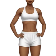 Fit girl body sticker