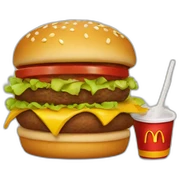 mc donald sticker