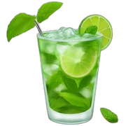 mojito on the beach sticker