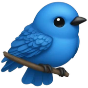 Blue sticker