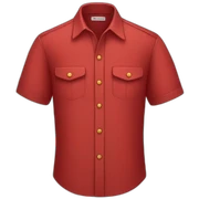 red shirt sticker