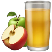 apple juice sticker