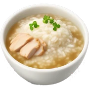 chicken congee sticker