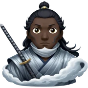 Moonlit Samurai sticker