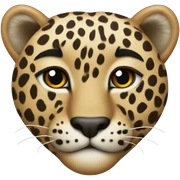 leopard prin heart sticker