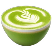 matcha latte sticker