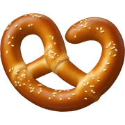 Pretzel sticker