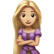 Rapunzel sticker