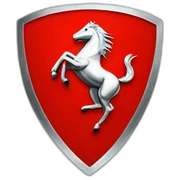 Ferrari logo sticker