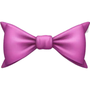 Bow sticker