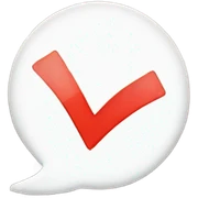 Verified check mark  sticker