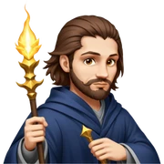 Stormcaller Wizard sticker