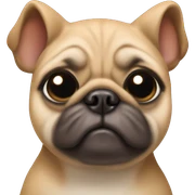 Squirrel pug sticker