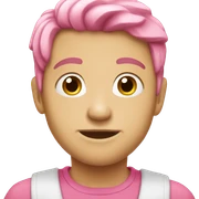 Pink sticker