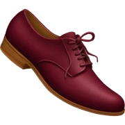 Burgundy shoes  sticker