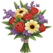 bouquet sticker