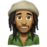 Bob Marley  sticker