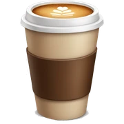 Coffee sticker