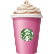 Pink Starbucks sticker