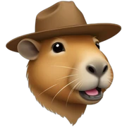 capybara gaucho sticker