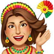 Joyful Reveler sticker