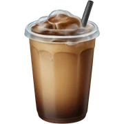 iced coffee sticker
