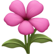 pink flowers  sticker