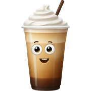 Iced latte sticker