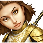 Golden Samurai sticker