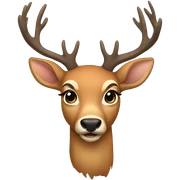 Deer sticker