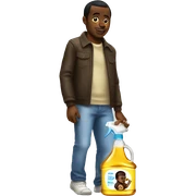 Diddy carrying baby oil with baby oil sticker