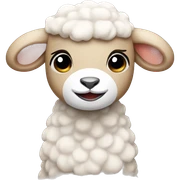 Lamb sticker