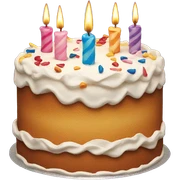 Birthday cake  sticker