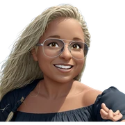 smiling girl by the ocean sticker