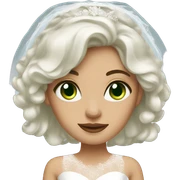 green eyed bride sticker