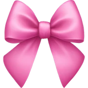 pink bow sticker