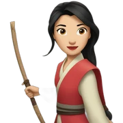 Mulan sticker