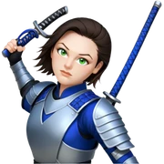 Steadfast Samurai sticker