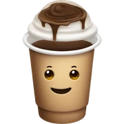 Iced coffee sticker